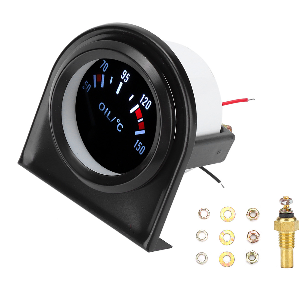 52 Mm (2 Zoll) Öltemperaturanzeige 50–150 °c Mit Led-anzeige Für Autos