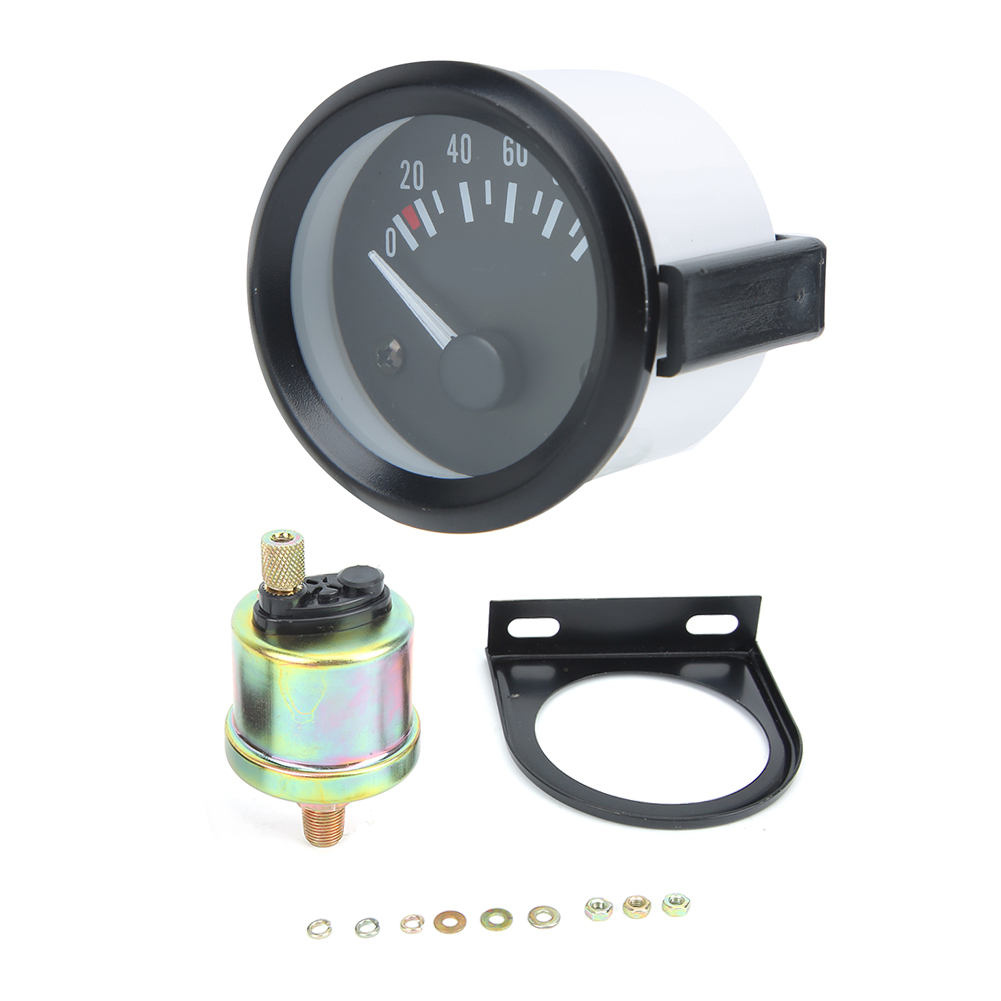 0-100 Psi 12v 52mm/2 Zoll Motoröldruckanzeige Mit Sensor