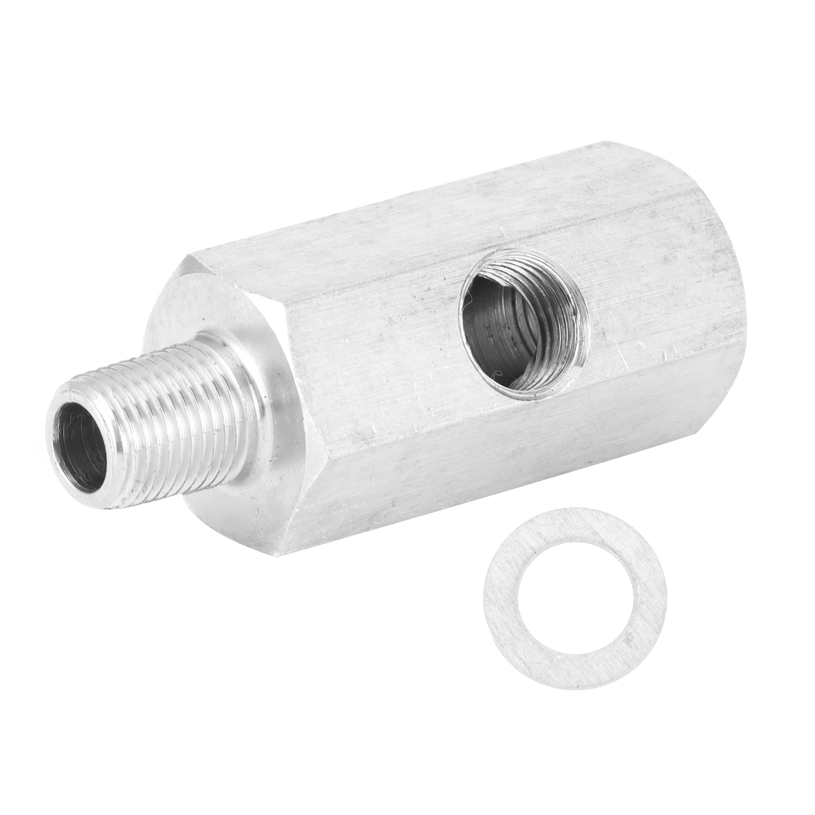 Universeller 1/8-zoll-bspt-t-stück-adapter, Npt-öldrucksensor Für Turbolader-zuleitung, Manometer