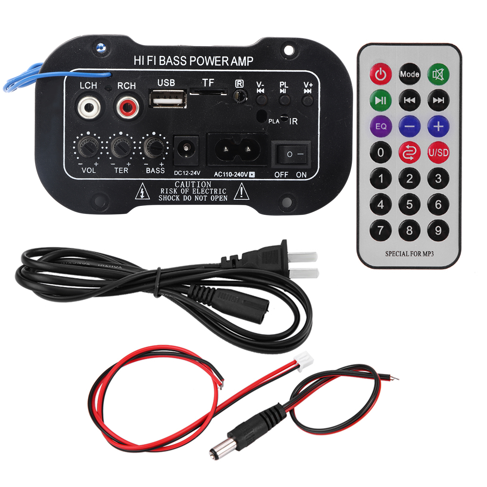 5-zoll-auto-digital-bluetooth-verstärker, Leistungsstarker Hifi-stereo-lautsprecher Mit Bassverstärker