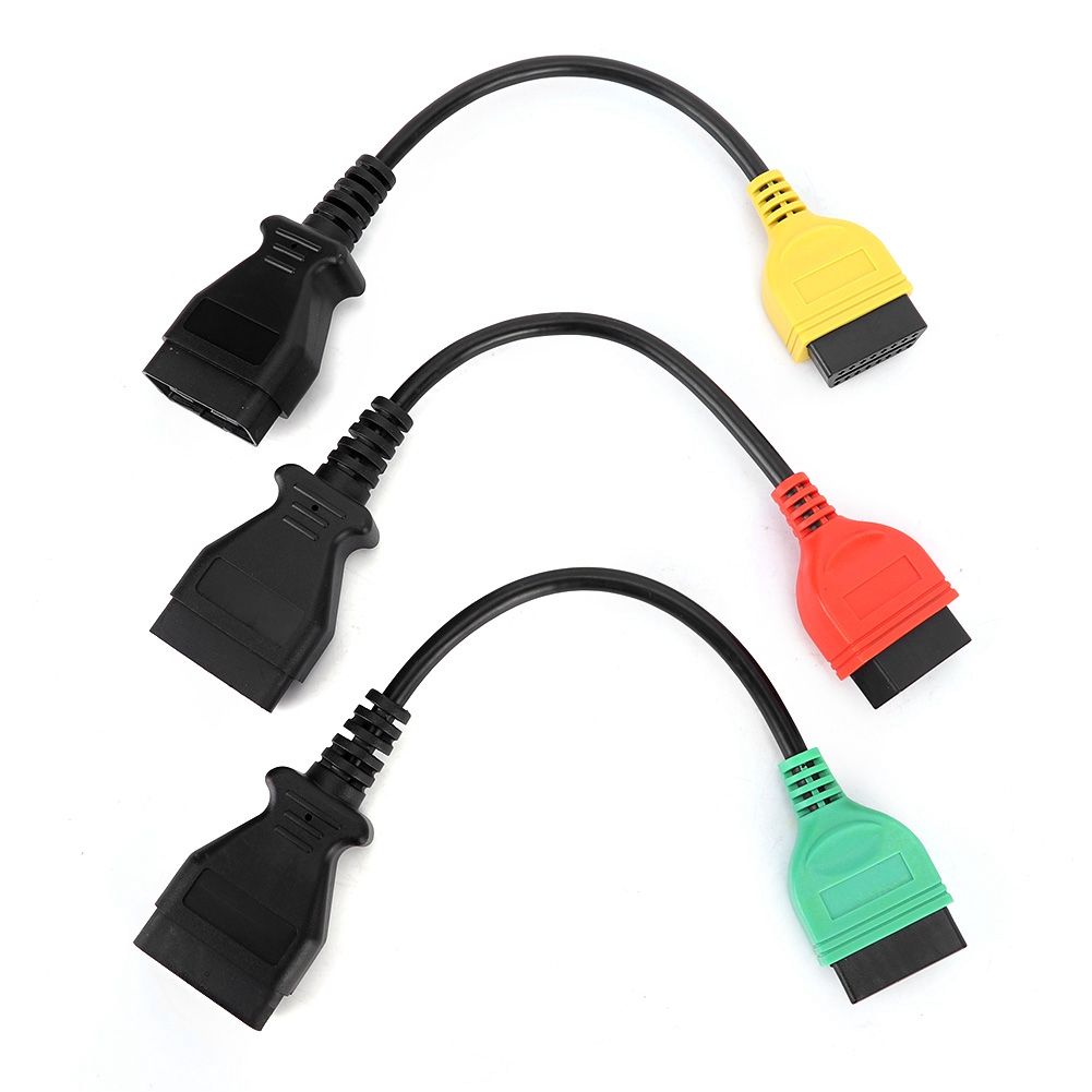 3 Steuergeräte-scan-adapterkabel Für Fiat – Praktisches Zubehör, 3er-set
