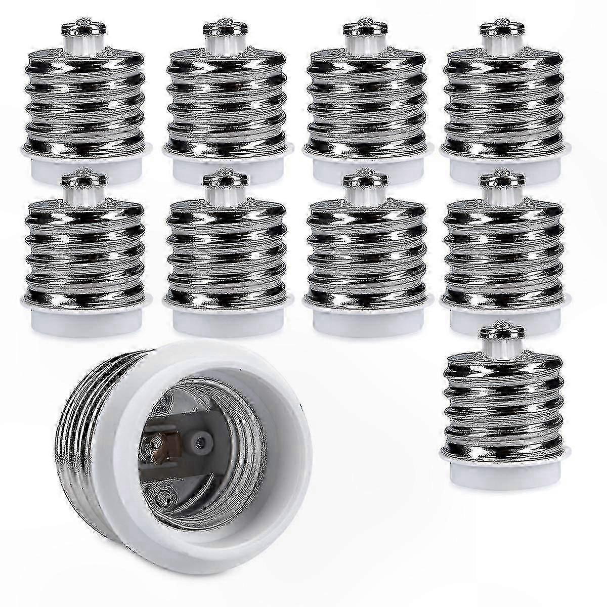 E40-auf-e27-sockeladapter, 10er-packung Sockelkonverter Für E27-sockel-led- Und Halogenlampen
