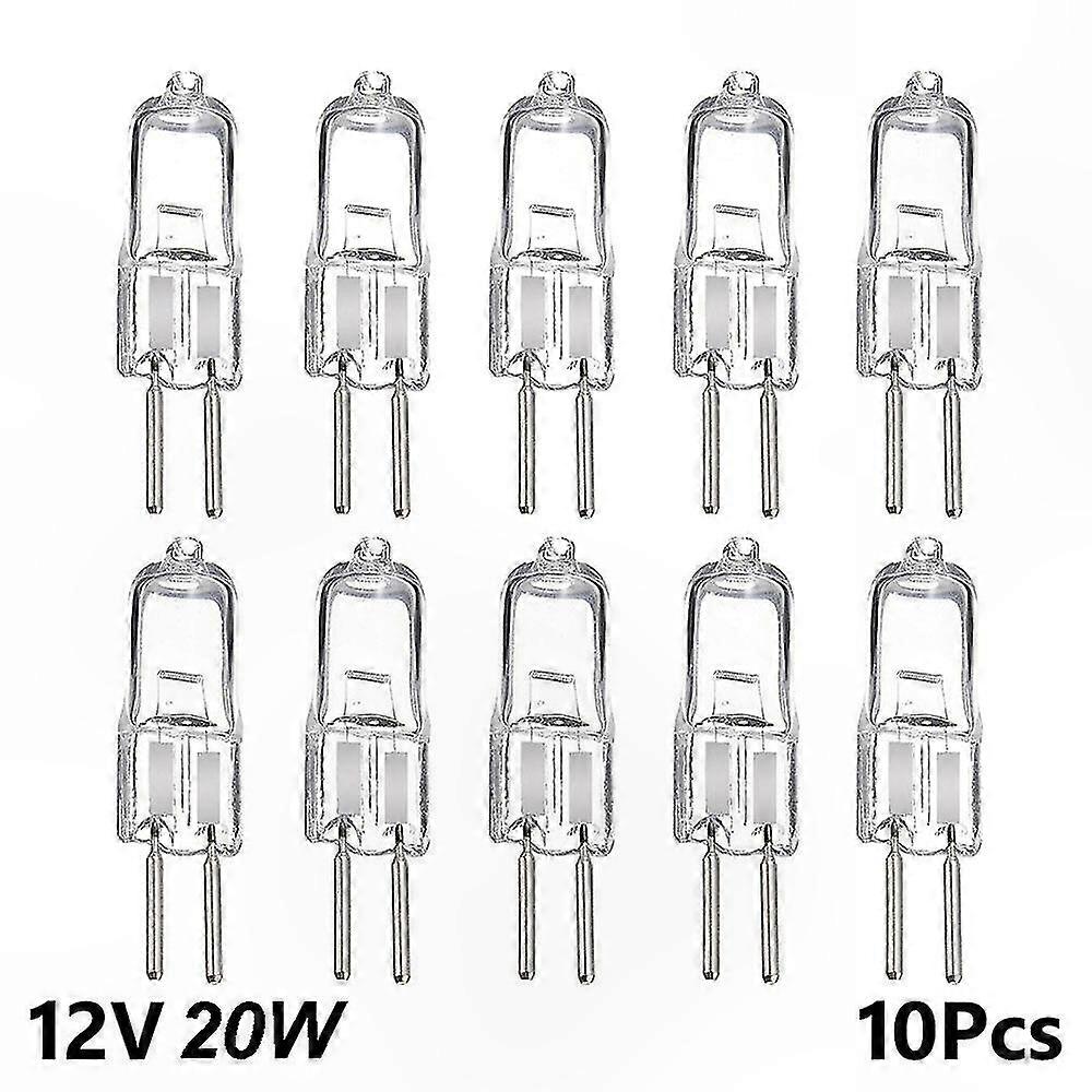 Packung Mit 20 G4 Jc 12v Halogenlampen, Zweistiftsockel, Warmweiß 2800k, Helle Beleuchtung Für Strahler Und Leuchten, Einfacher Austausch