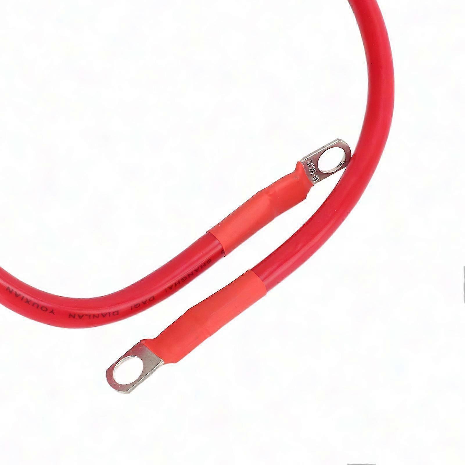 4awg Batteriekabel, Startermasse, 60 Cm Flexibles, Flammhemmendes Silikonkabel, 2 R-stecker, Autobatterieanschluss, Feuerfestes Elektrisches Anschlussset.