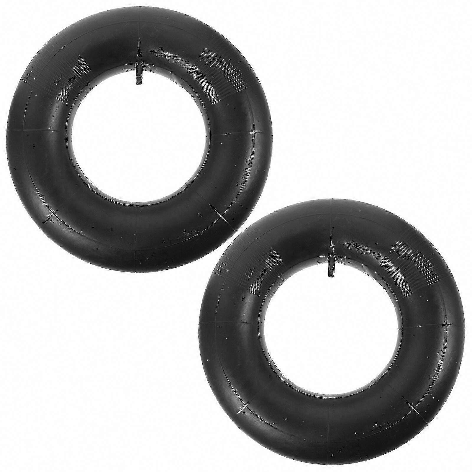 2 Fahrradschläuche 16x6.50-8 Für Rasenmäher, Sackkarre, Schubkarre