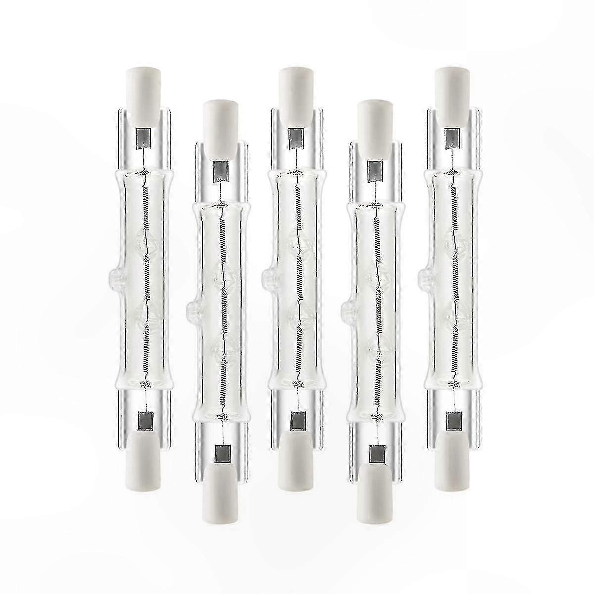 5er-pack R7s 118-mm-halogenlampen, 300 W 230 V Lineardimmer Für Baustellenbeleuchtung