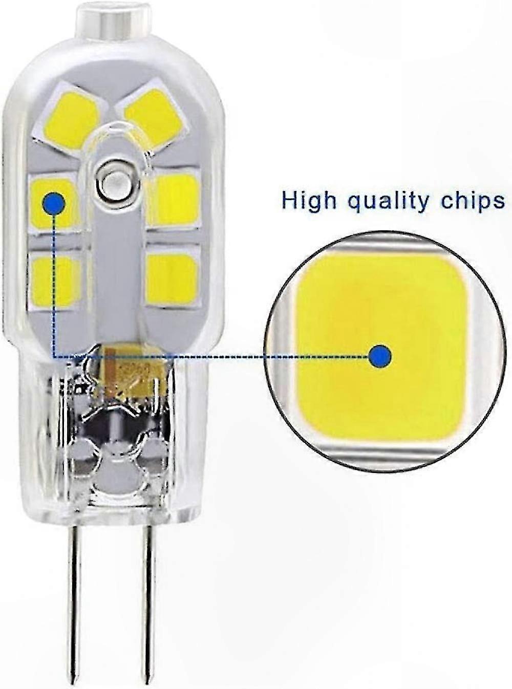 3-w-led-lampe, 200 Lumen, 12 V Ac/dc, 360°-abstrahlwinkel, Kaltweiß (6000 K), Smd-2835-chip, Entspricht Halogenlicht, Deckenleuchte Für Die Küche