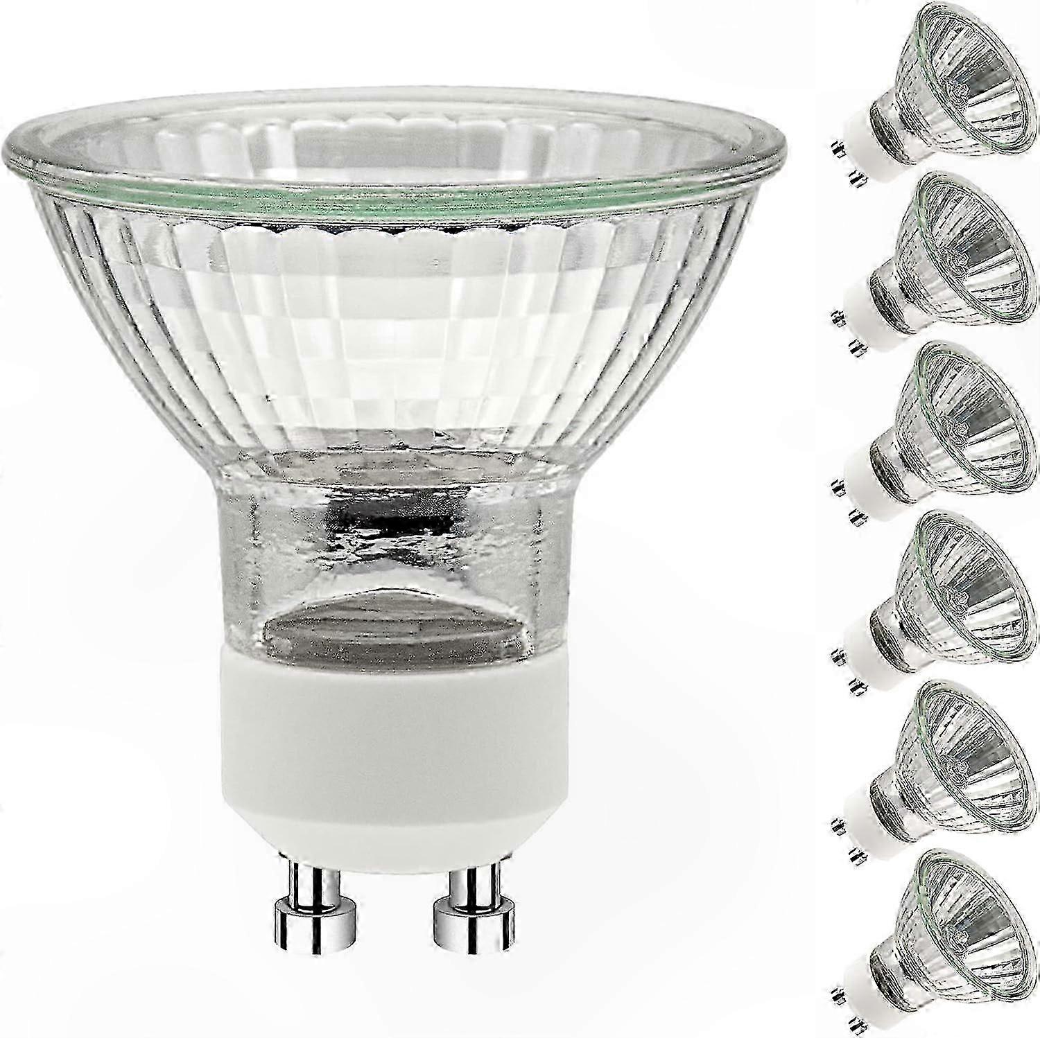 Gu10 35w Halogen-spot, 230v Ac, Warmweiß, 2700k, Dimmbar, 35° Abstrahlwinkel, 6er-pack