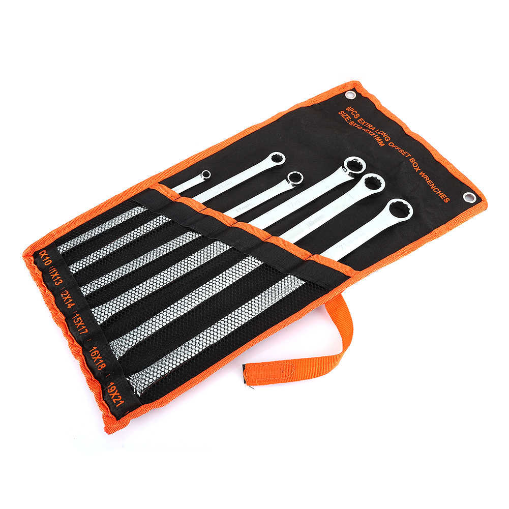 „45 Dodekagonal-maulschlüssel, 6-teiliges Set Aus Stahl, Doppel-pentalobe-schlüssel 8-21 Mm, Für Autoreparaturen
