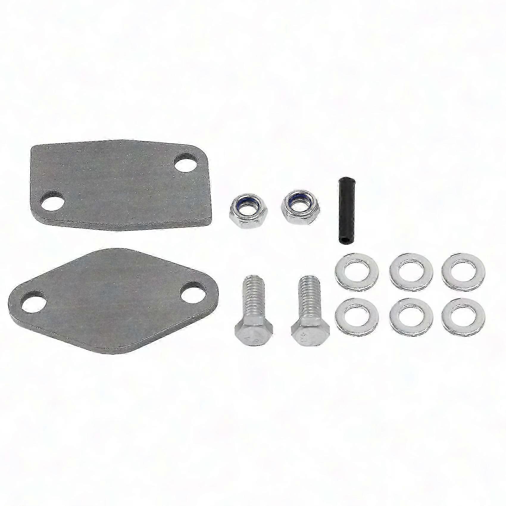Egr-entfernungssatz Mit Blindplatten Für Delica L200 2.5 2.8 3.2, 6-teiliges Edelstahl-set, Kompatibel Mit Dieselmotoren, Schadstoffreduzierung Und Leistungsverbesserung.
