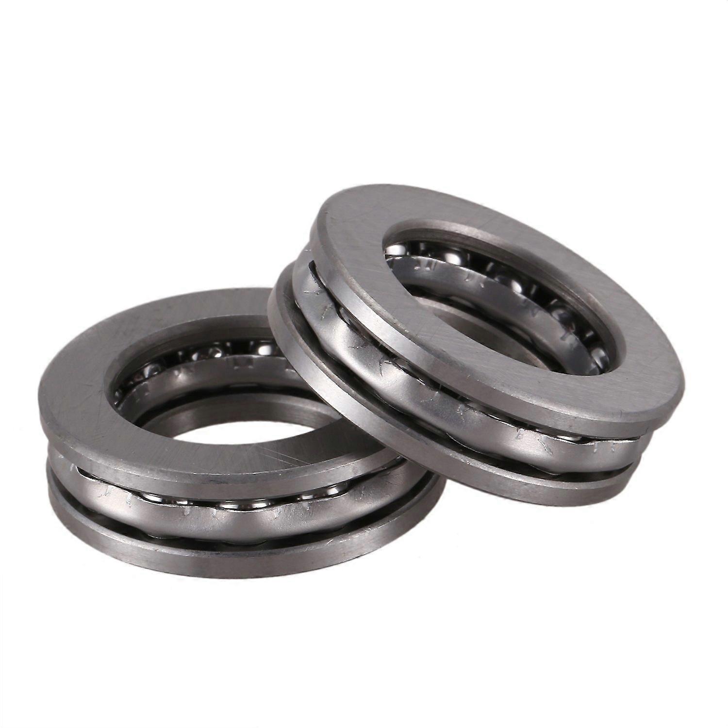 2 Axialkugellager 51104, 20x35x10 Mm, Stahl, Paar