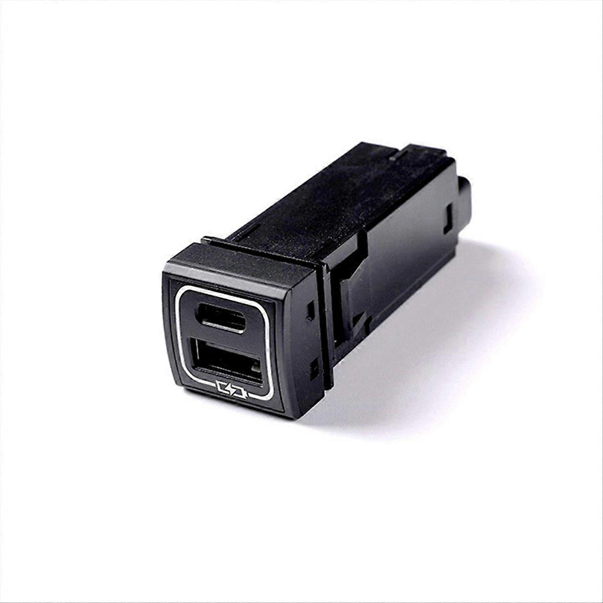 Qc3.0 Usb-autoladegerät, Schnellladefunktion, Kfz-innenraumzubehör, 3.0-schnellladeanschluss, Kompatible Smartphones, Armaturenbrett-ladegerät