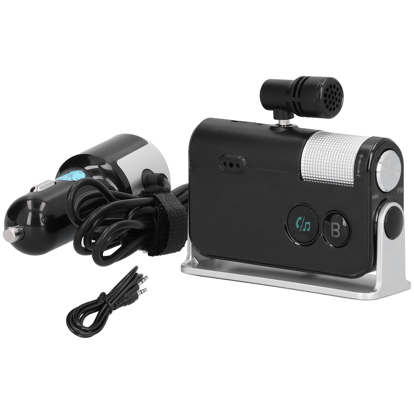 Qc3.0 Pd18w Usb Typ-c Bluetooth-autoladegerät Mit Multifunktionsmikrofon