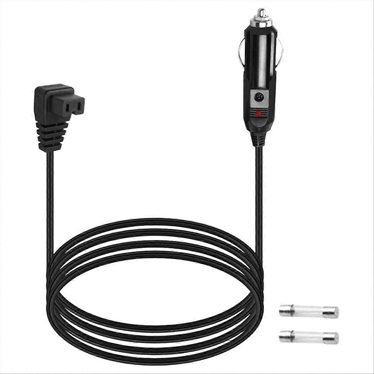 12-v-stromkabel Für Autokühlschrank, 2 Meter, Mit Adapter, Ohne Schalter