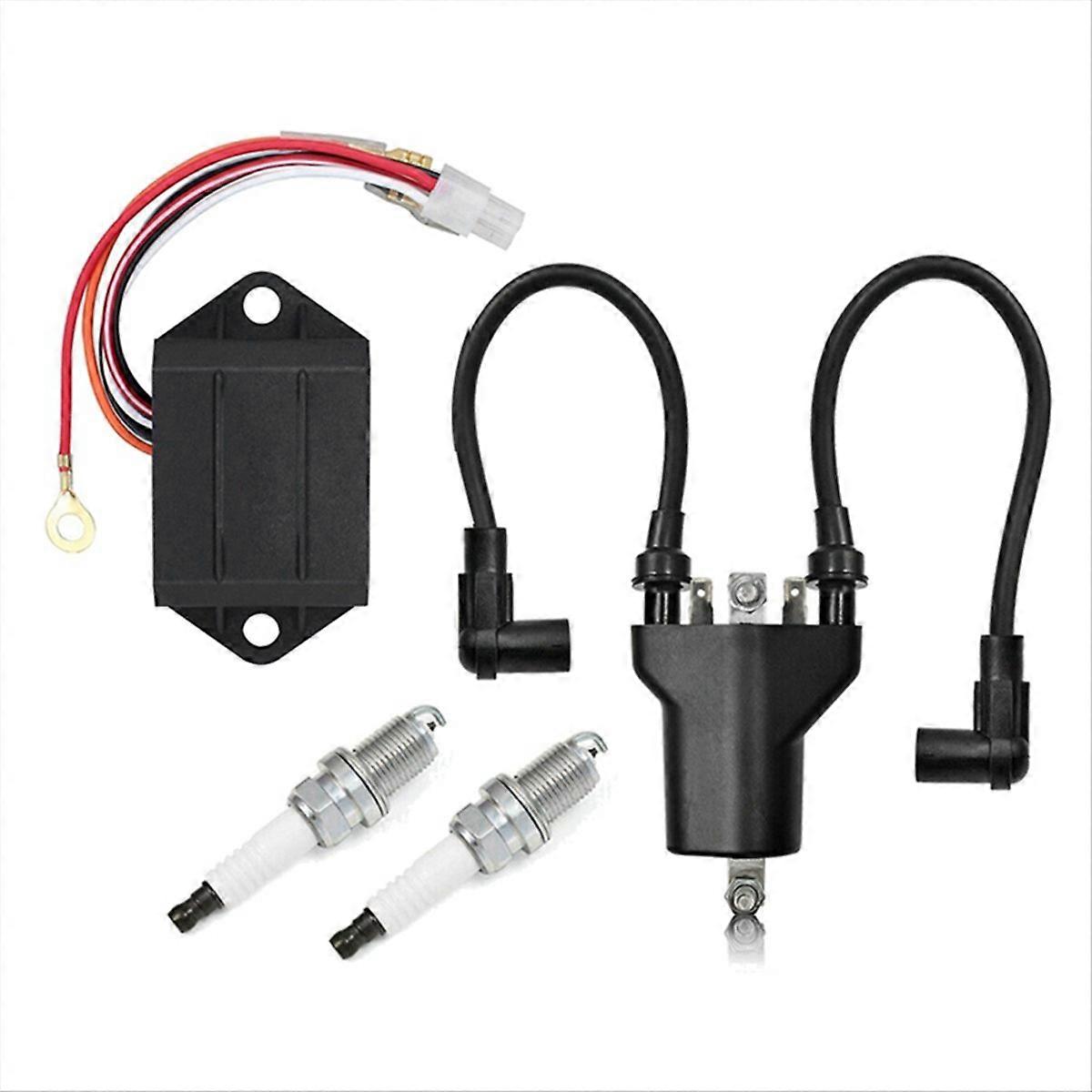 Zündkerze Und Induktionsspule Mit Cdi Ac Für 91-02 72562-g01, Motoraustauschsatz, Zuverlässige Leistung.