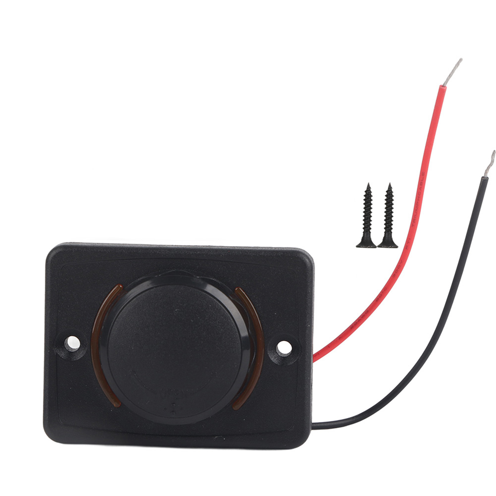 3,1 A 12 V/24 V Dc Dual-usb-kfz-stecker, Schwarz, Mit Gelber Led