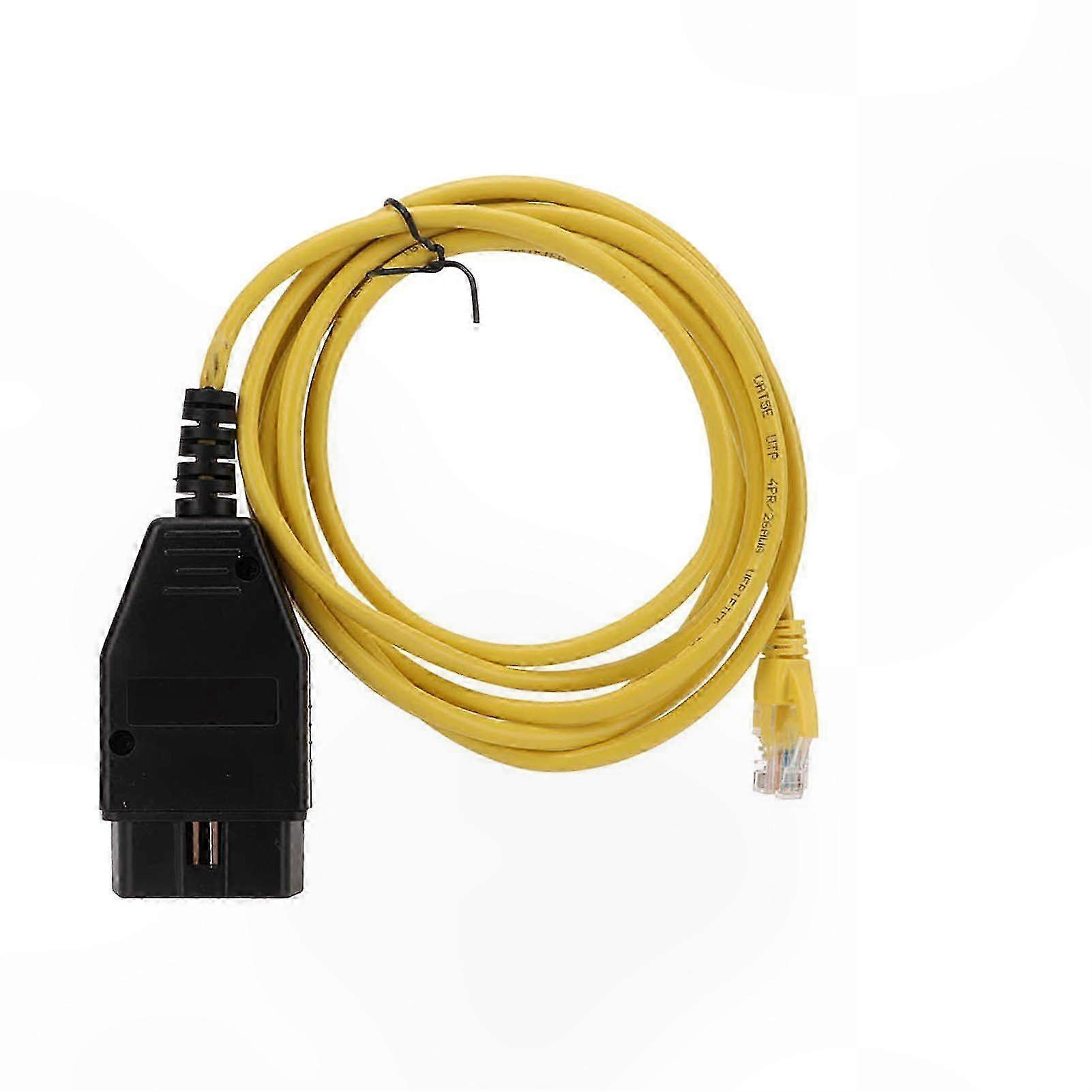 Obd2 Enet Diagnosekabel Für Bmw 3er Und 5er Reihe, Kompatibel Mit Der F-serie, Kfz-scan-tool, Datencodierungs- Und Leseverbindung, Robuster Stecker, Elektronisches Testkabel