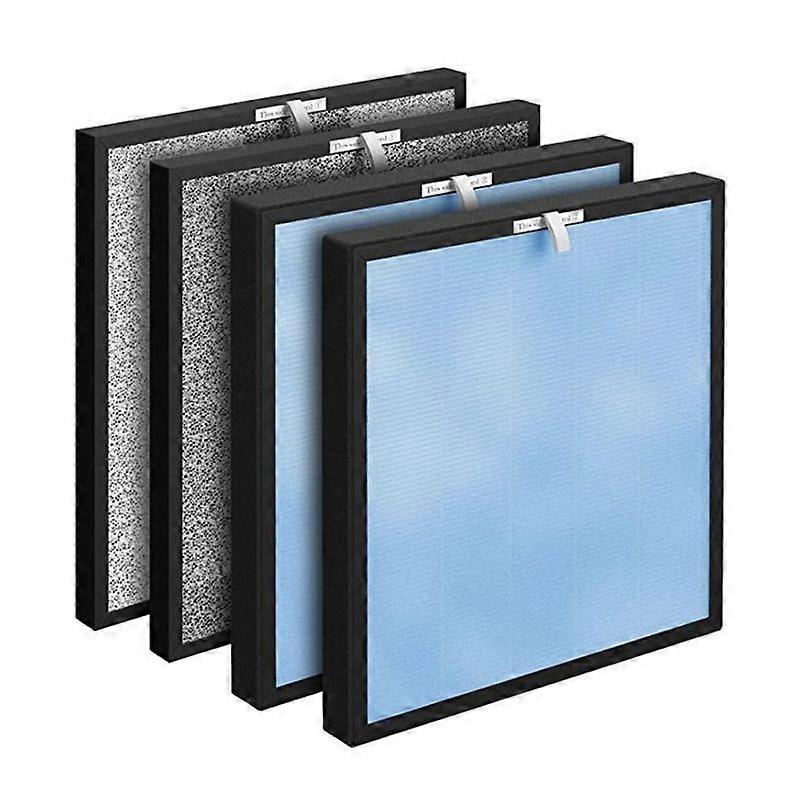 Set Mit 2 Ersatzfiltern Hsp001 Für Smarte Luftreiniger, Echte Hepa-hochleistungsfilter, Kompatibel Mit Modell Hsp001, Einfacher Austausch, Original-ersatzteile