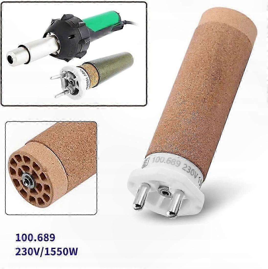 Industrielles Heizelement (230 V, 1550 W), Universelles Ersatzteil Für Heißluftgeräte, Robuster Wärmeleitkern, Kompatibel Mit Lötstationen Und Heißluftpistolen, Zuverlässige Und Langlebige Leistung