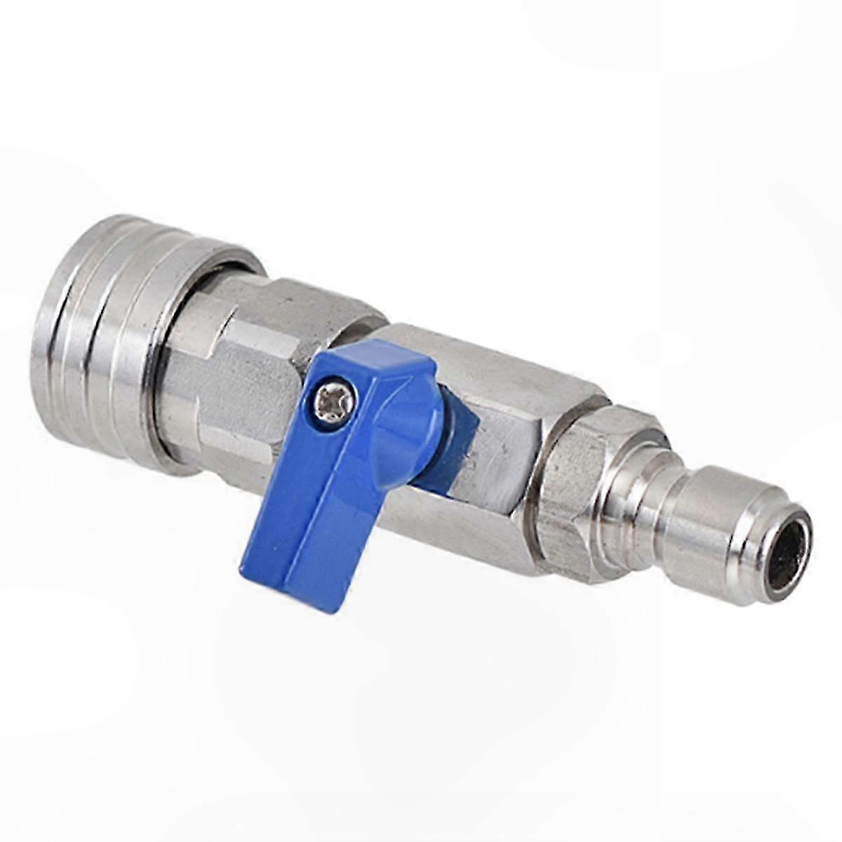 3/8 Npt Schnellkupplungs-kugelhahn Für Hochdruckreiniger, Kompatibel Mit 4500 Psi, Flexibles Schlauchset