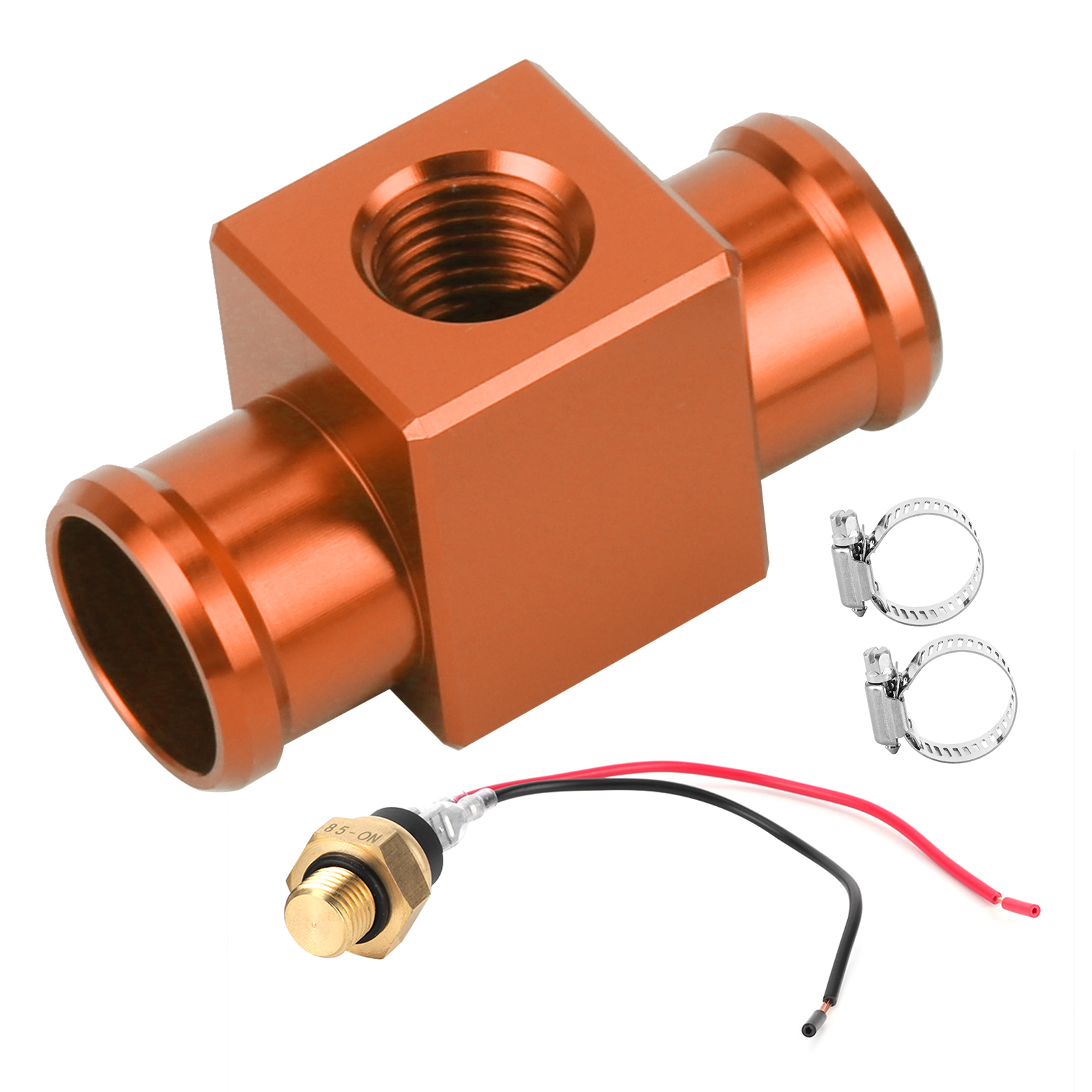 Thermostatischer Wassertemperaturschalter Für Kühler, Lüftersensor Für Motorrad, Quad Und Geländefahrzeug (orange)