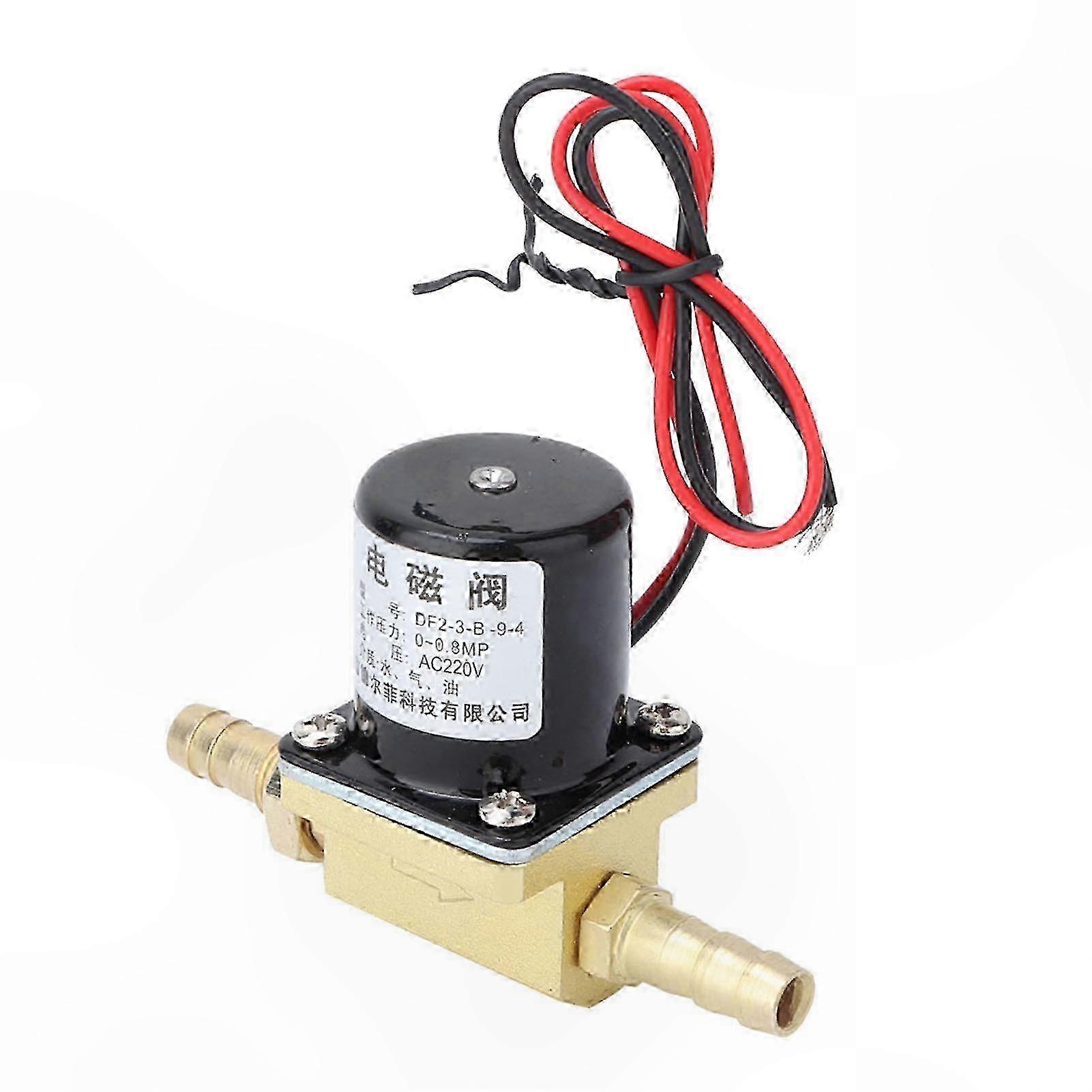 Magnetventil Für Schweißmaschinen, 00,8 Mpa, Kompatibel Mit Wasser, Gas, Argon, Co2, G1/8-anschluss", Ac220v-spannung.
