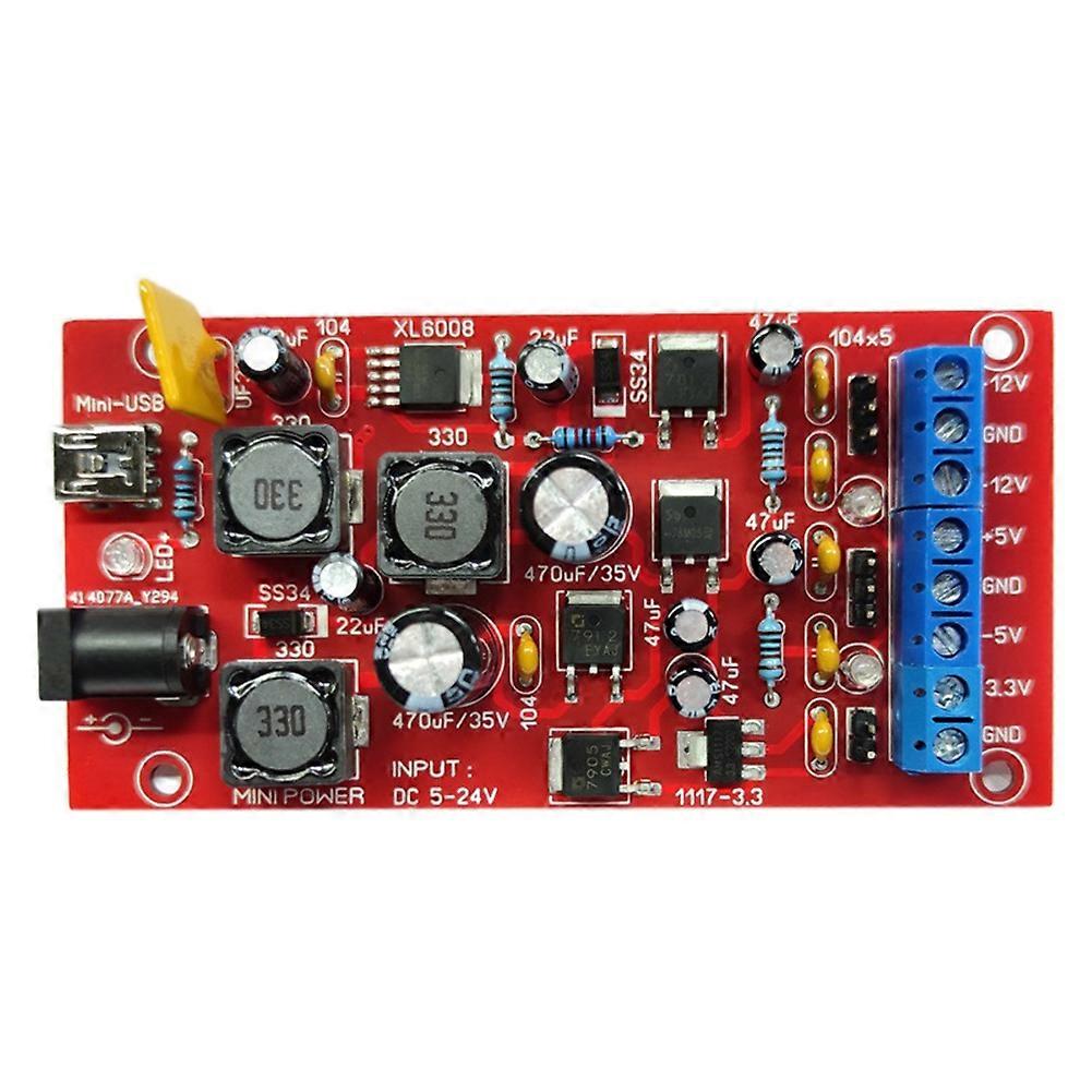 Usb-netzteilmodul Mit Zwei Eingängen 5-24v Bis ±12v ±5v 3,3v Mehrere Ausgänge