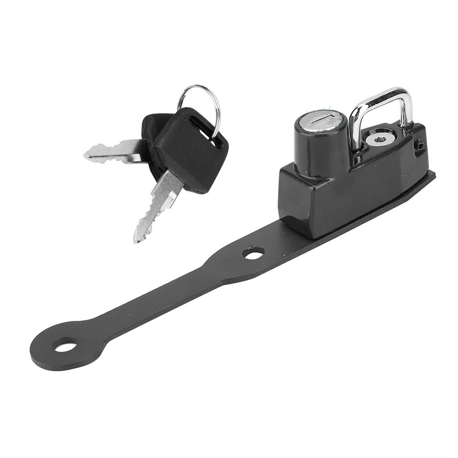 Motorradhelm Mit Diebstahlsicherung Für Linkshänder, Kompatibel Mit Cbr400r, Cbr500r Und Cb500f (schwarz)