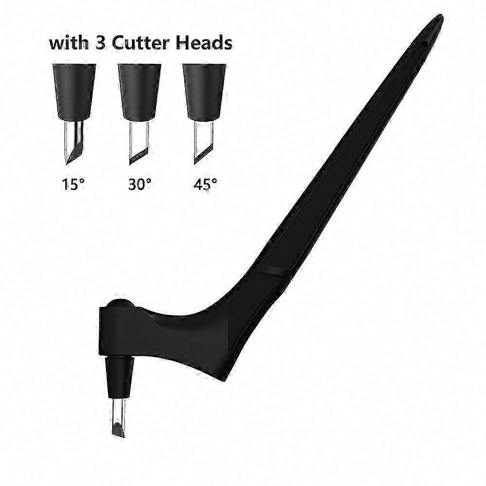 Rotations-bastelmesser Aus Edelstahl, 360°-gyro-cut-papiermesser, Sicheres Schneidewerkzeug Für Kunst Und Handwerk
