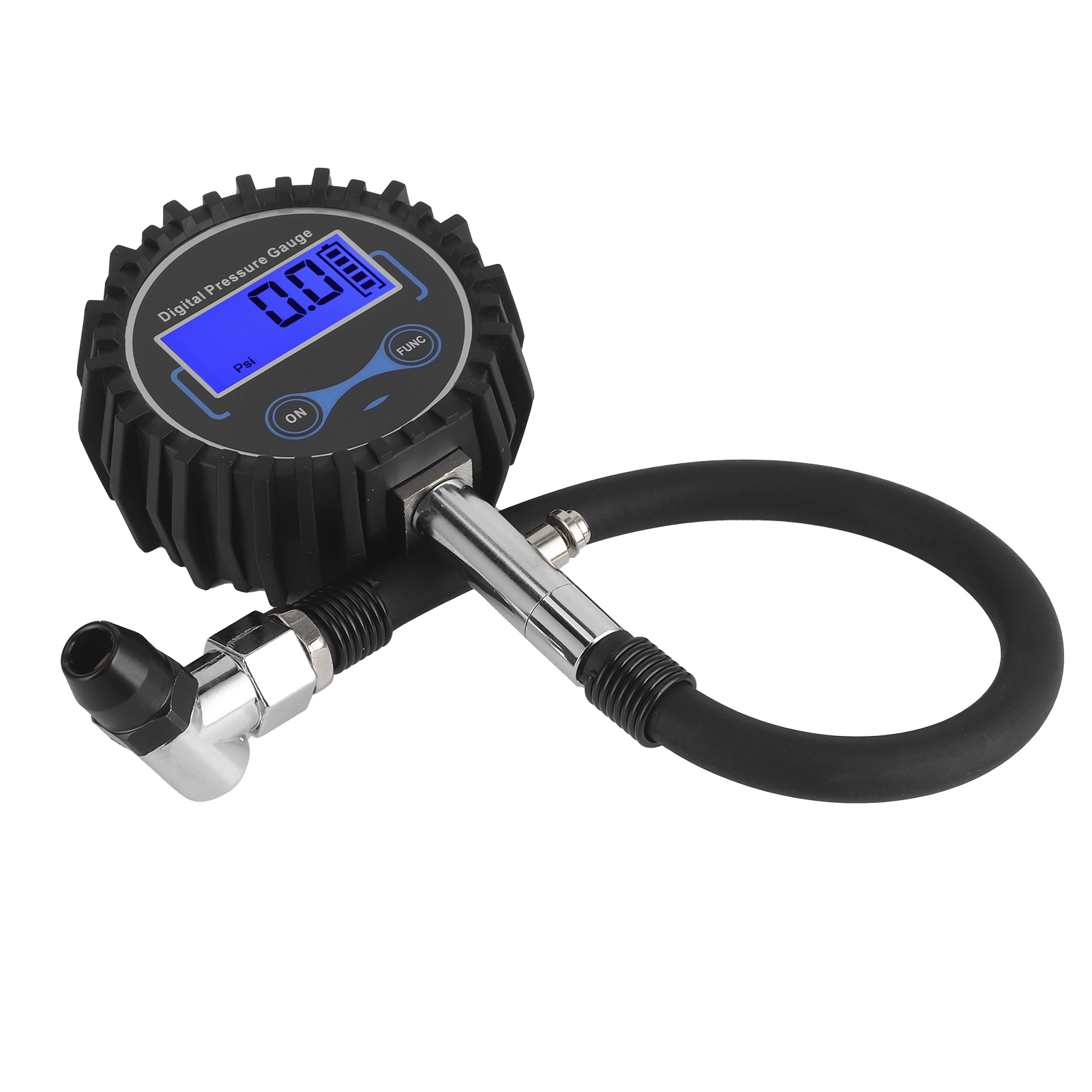 Reifendruckmesser 200 Psi Mit Digitalem Lcd-display, 4 Stück Für Auto Und Motorrad