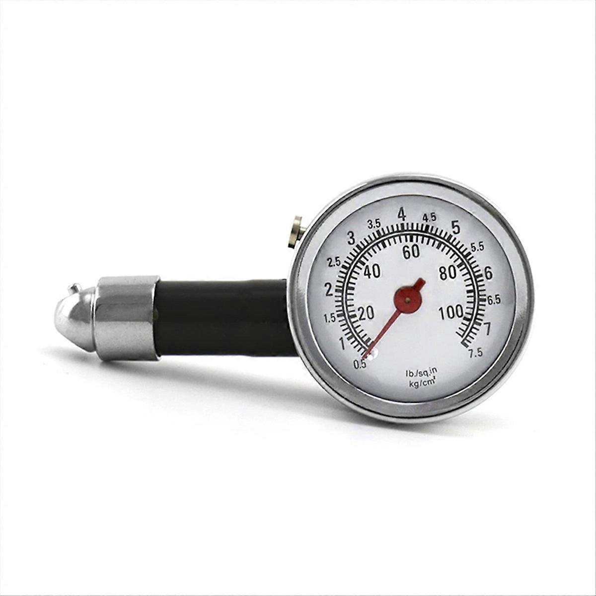 Reifendruckprüfer 0-100 Psi Für Auto, Motorrad Und Andere Fahrzeuge, Reifendruckkontrollmanometer, Universelles Druckmessgerät