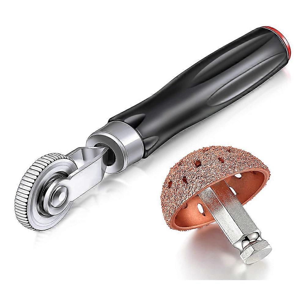 Reifenreparaturwalze Mit Schleifkopf Und Polierscheibe (42 Mm) Zur Radwartung