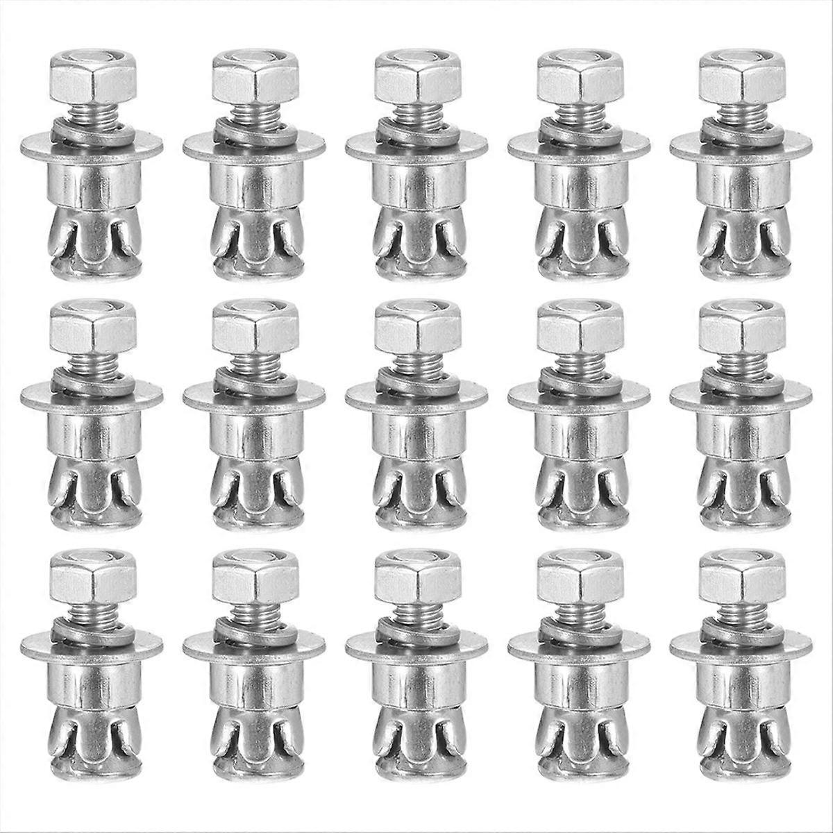 Sechskant-hammeranker (1/4 X 5/8 Zoll) – 30er-packung, Robuste Stahl-wandbefestigung, Ideal Für Beton Und Mauerwerk
