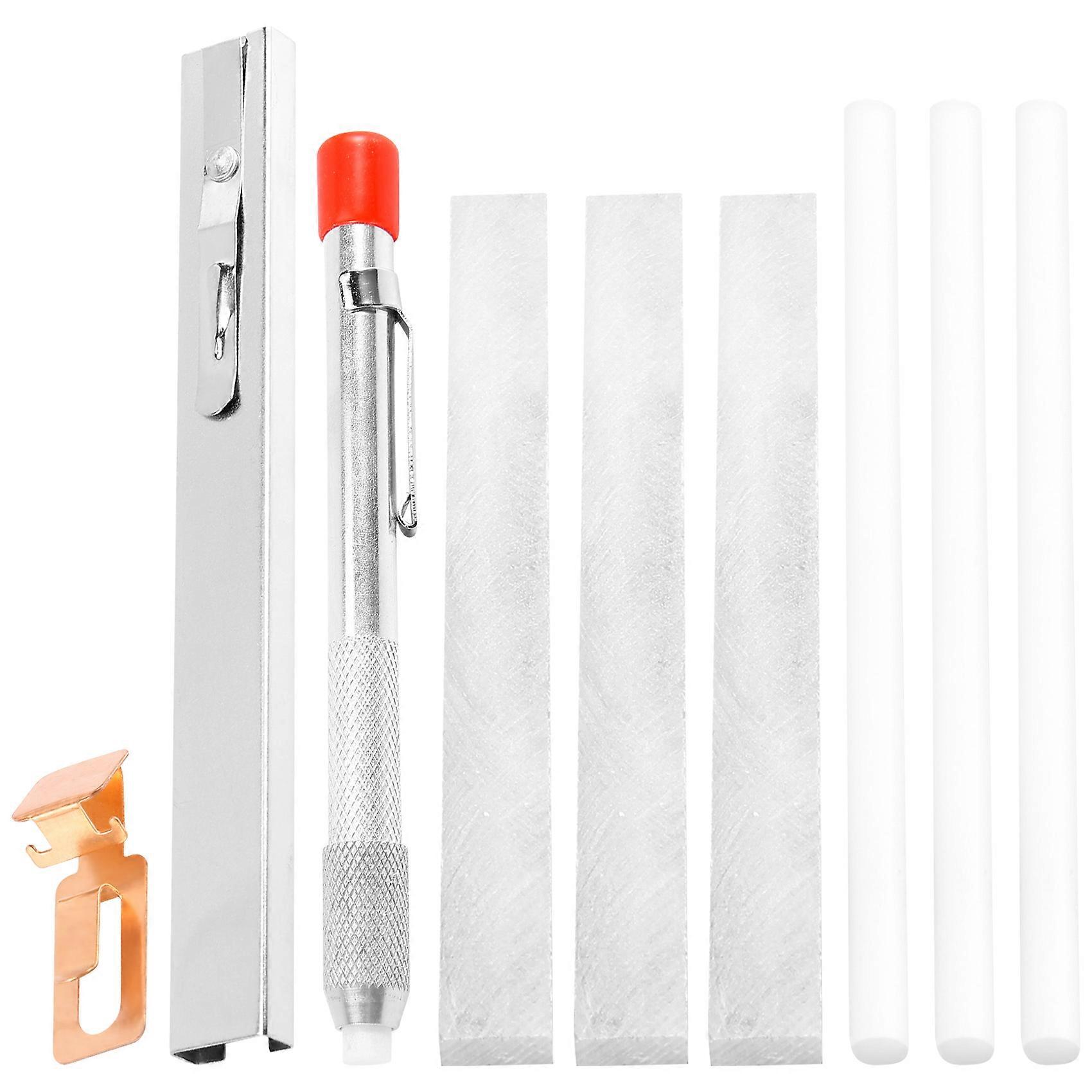 Flache Und Runde Halterung Für Lötsteine, Set Aus 2 Specksteinhalterungen, Hitzebeständig, Professionelles Lötwerkzeug, Stabiles Zubehör Für Den Lötbrenner.