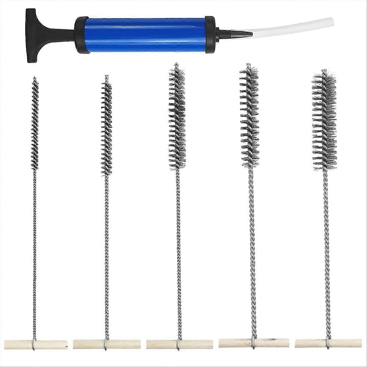 Bohrmaschinenreinigungsbürste, 6er-set, Durchmesser 8/12/16/20/25 Mm, Flexible Drahtbürsten, Zur Reinigung Von Löchern Und Kanälen, Vielseitiges Reinigungswerkzeug.