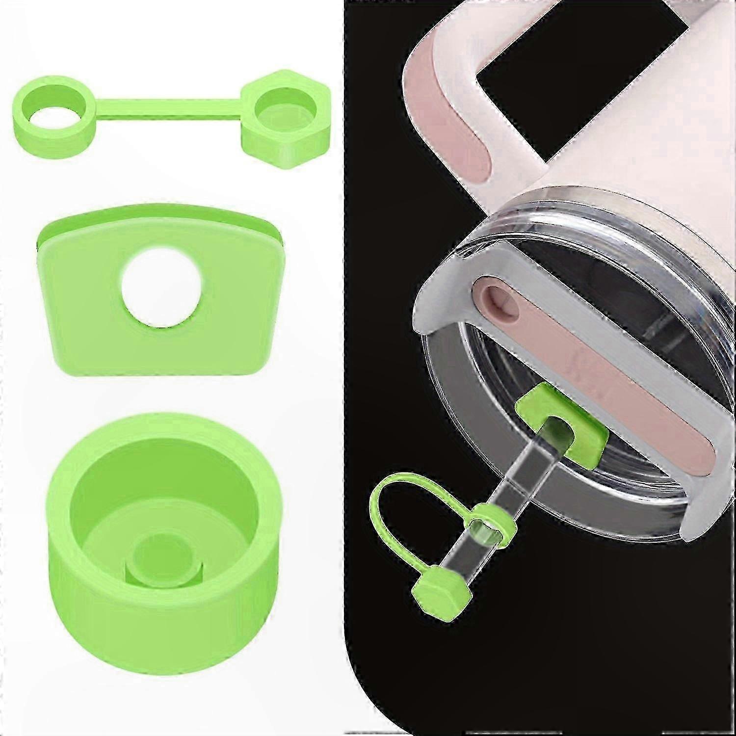 Auslaufsichere Silikondeckel, 3er-set Für 40-oz-/30-oz-becher, Robustes, Auslaufsicheres Design, Kompatibel Mit Bechern