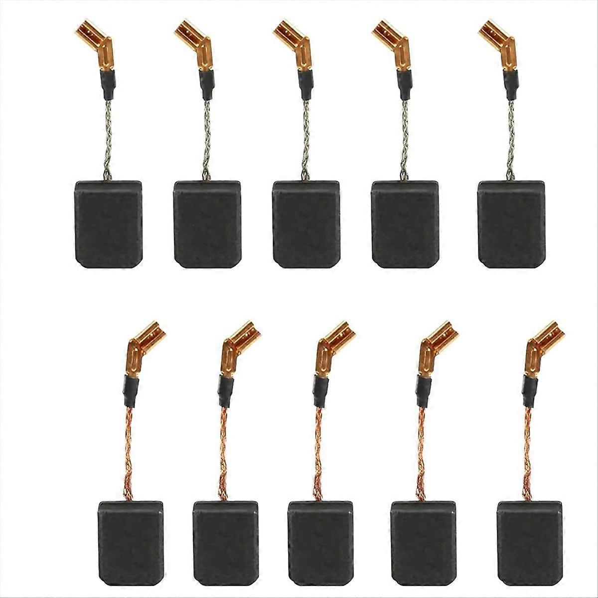 Packung Mit 10 N257540 Elektromotor-kohlebürsten, Kompatible Ersatzteile, Universelle Motorbürsten, Set Mit 10 Stück, Langlebige Qualität, Einfacher Austausch.