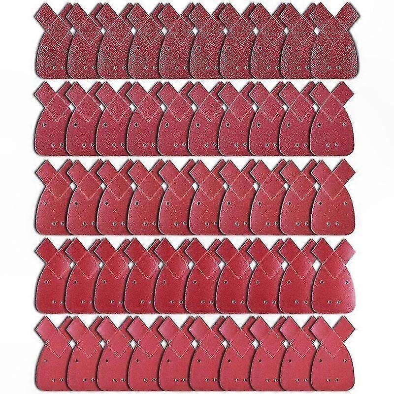 Packung Mit 100 Dreieckigen Schleifblättern 170x140x95mm, Körnung 1500 Schleifpapier Für Multifunktionsschleifer