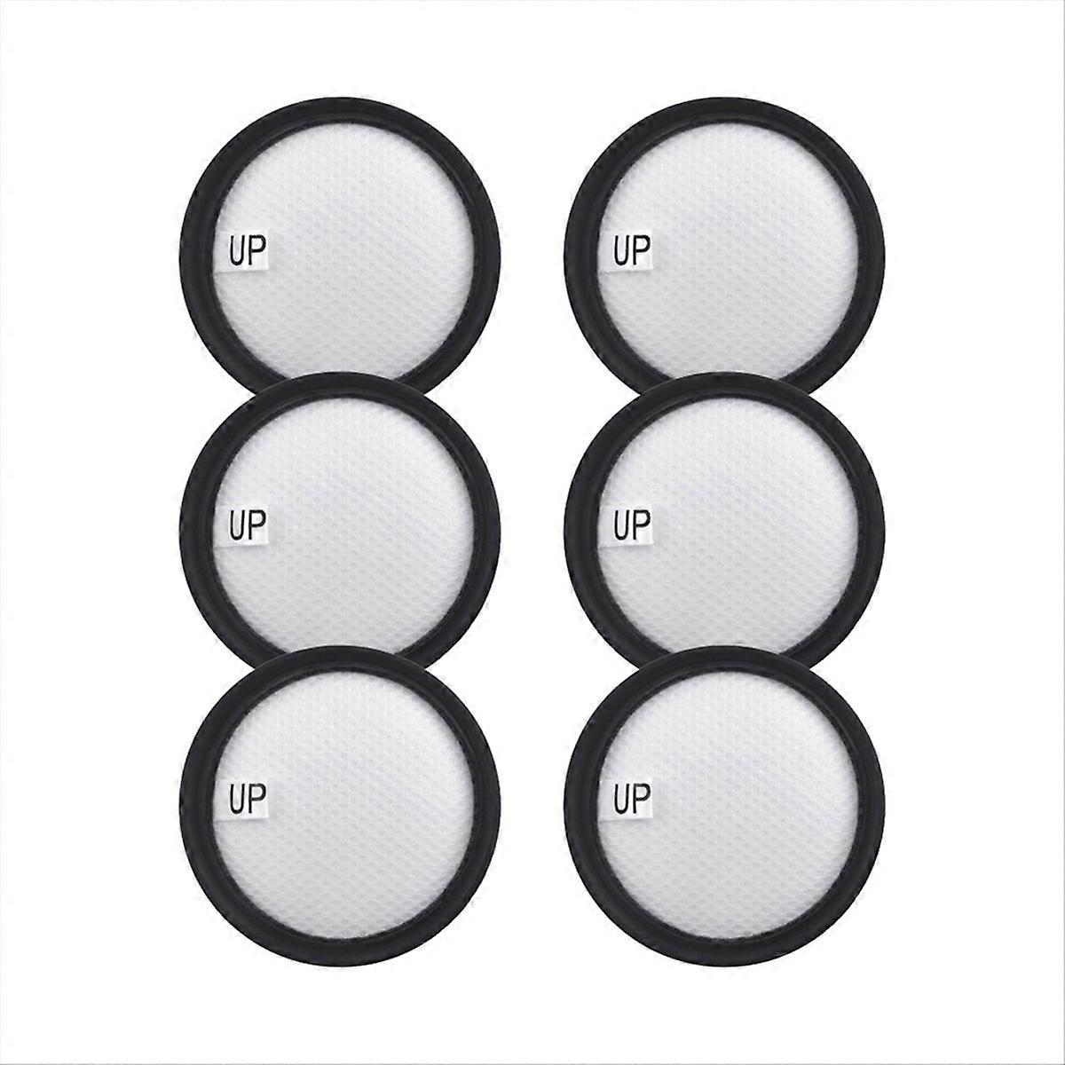 Hepa-ersatzfilter Für Mottenabwehr, 6 Stück, Kompatible Ersatzteile, Luftreiniger, Effizienter Ersatz, Reinigungszubehör, 6er-set, Überlegene Qualität.