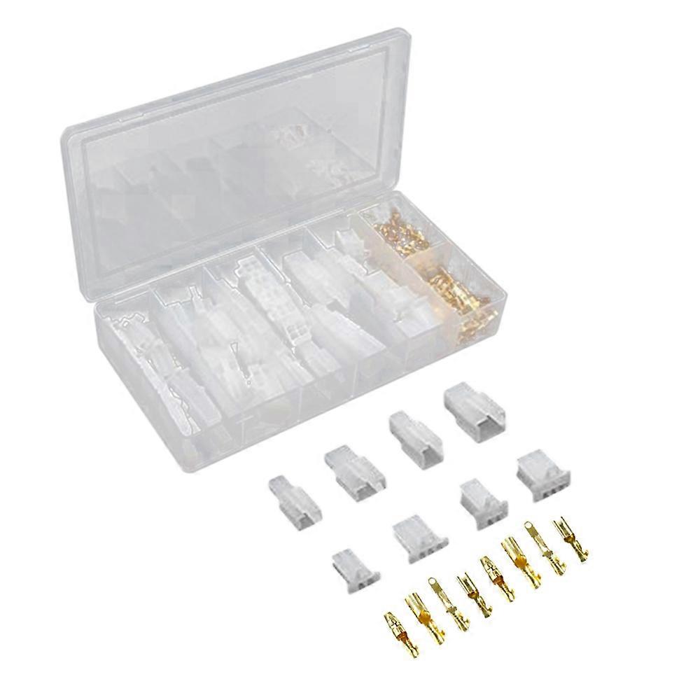 2,8-mm-kfz-elektrikstecker, Packung Mit 200 Stück, 2/3/4/6-polige Kabelanschlüsse, Fahrzeuganschlussklemme, Stecker-buchse Für Kabelbaum.