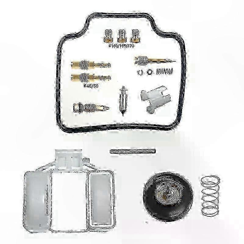 Motorradvergaser-reparatursatz 650cc 1997-2000 Szrh Av, Kompatible Ersatzteile, Dichtung Und Nadel Enthalten, Leistungswartung.