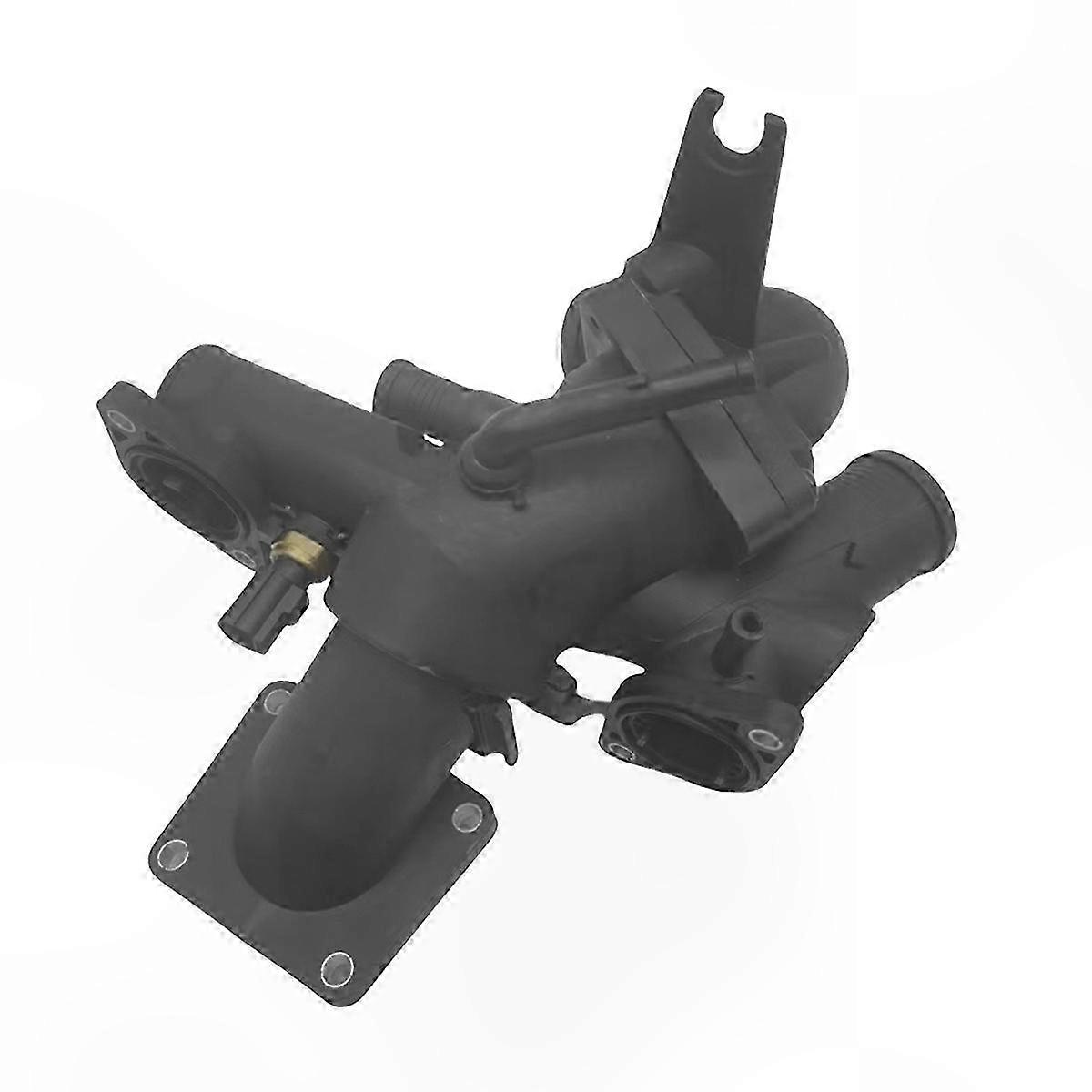 Thermostatgehäuse Für Automobilmotoren, Ersatzteil Für Kühlsysteme, Thermoreglerbaugruppe, Kompatibel Mit Verschiedenen Fahrzeugen, Direkter Ersatz, Robuste Qualität.