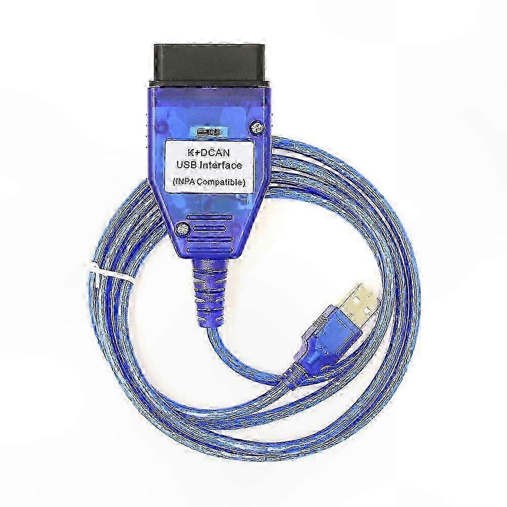 Usb Obd2 K+dcan Inpa Ftdi Ft232rl Schnittstelle Für Die Fahrzeugdiagnose, Multi-fahrzeug-scankabeladapter, Testgerät Mit Ftdi-chip, Stabile Verbindung, Kompatibel Mit Verschiedenen Fahrzeugmodellen.