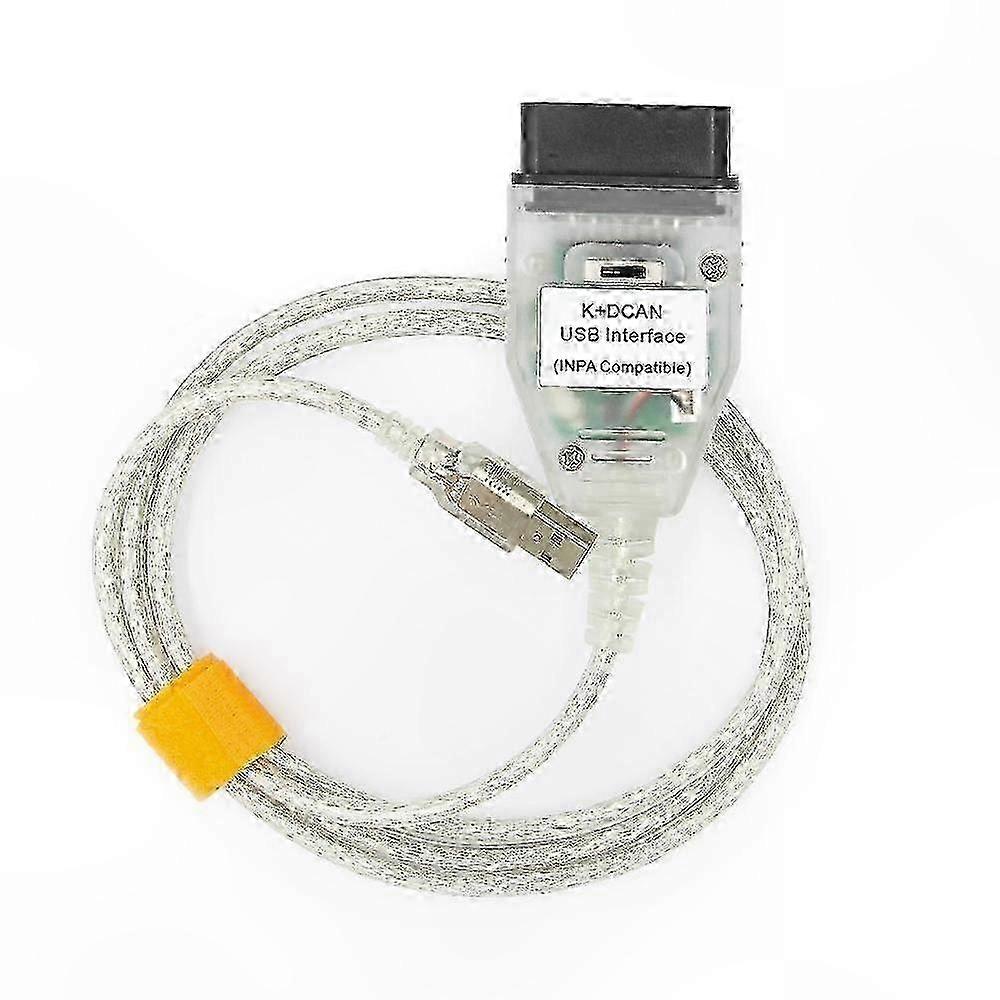 Usb-diagnoseschnittstelle Mit Ftdi Ft232rl-chip, Obd2 K+can K+dcan-adapter Für Scanner, Fahrzeugübergreifendes Kompatibles Kabel, Inpa-tool Zum Auslesen Und Analysieren.