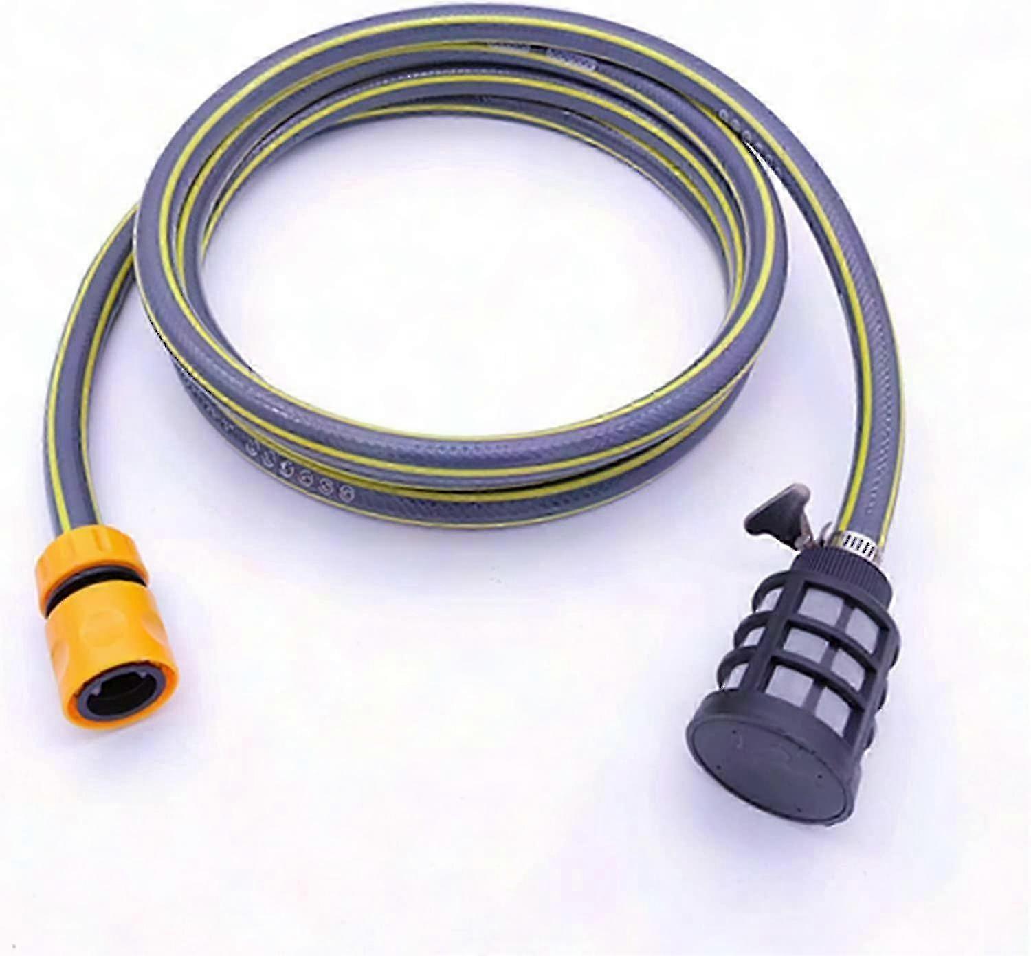 3 Meter Langer Saugschlauch Mit Filter Für Hochdruckreiniger, Ersatzteil, Anpassungsfähig Und Robust, Ideal Für Eine Effiziente Wasserversorgung.