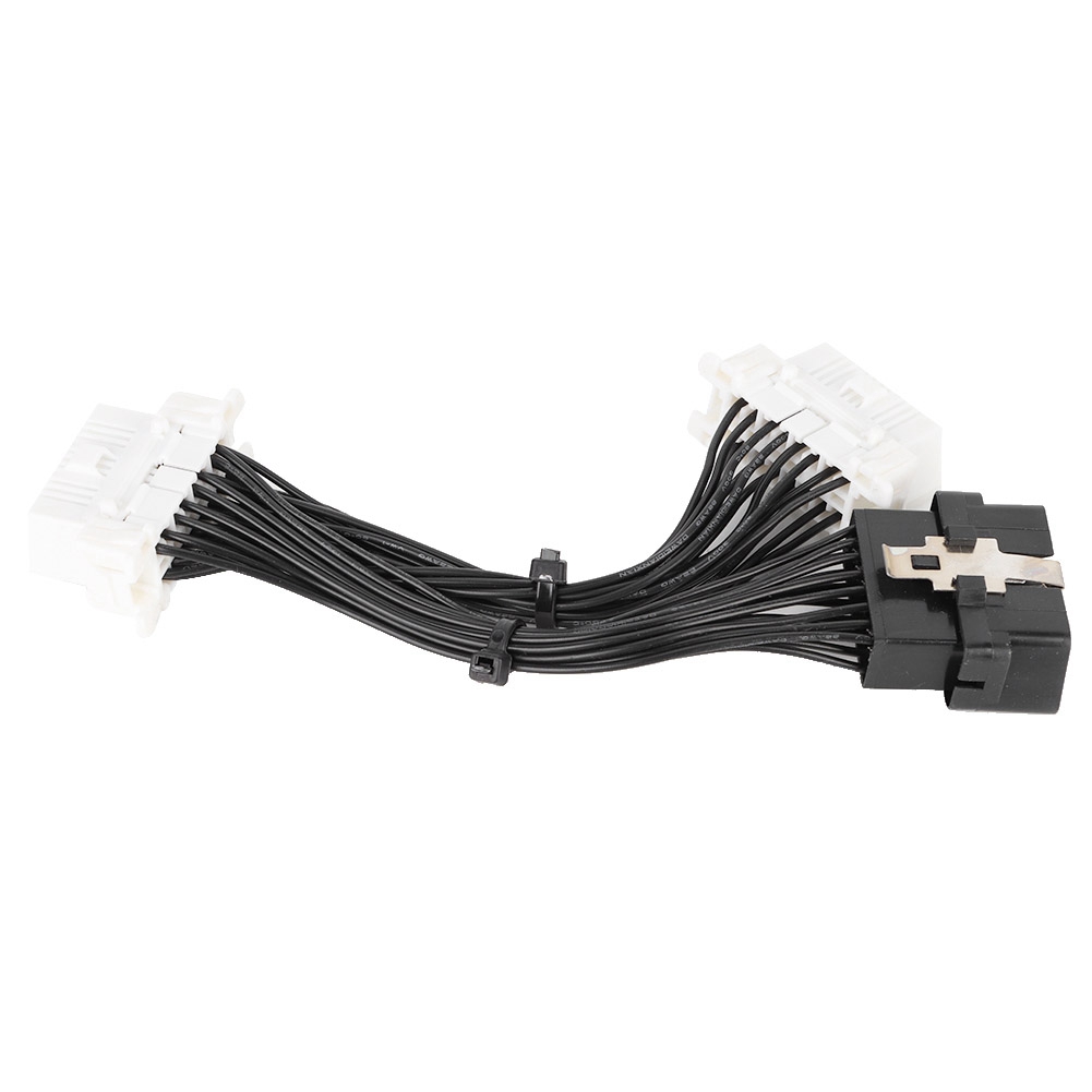 16-poliges Obd2-adapter-y-stecker-verlängerungskabel (1 Auf 2) Für Kfz-gps-recorder