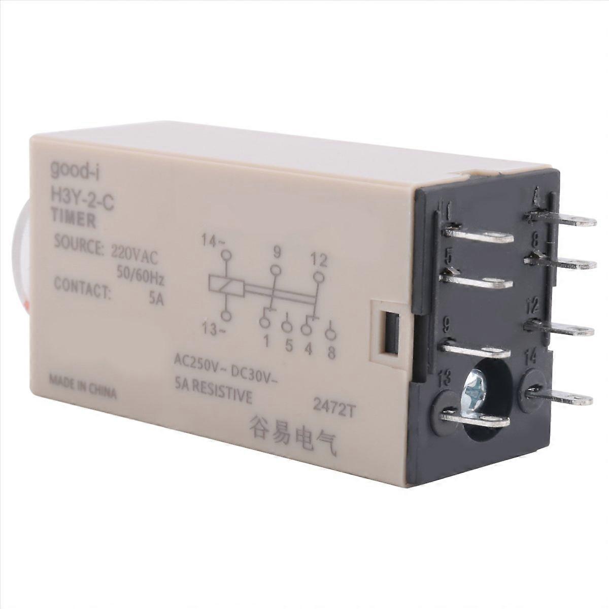 H3y-2 10s Ac 220v Zeitverzögerungsrelais Für Elektrische Hausinstallationen