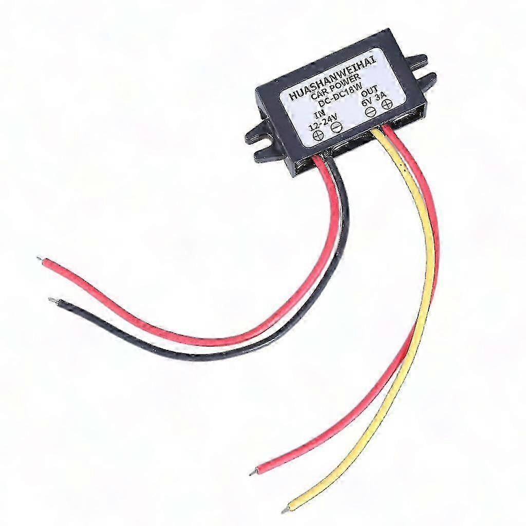 12v/24v Auf 6v 3a/2a/1a Abwärtswandler, Dc/dc-abwärtsregler, Spannungsmodul Für 6v-netzteile, Max. 180w