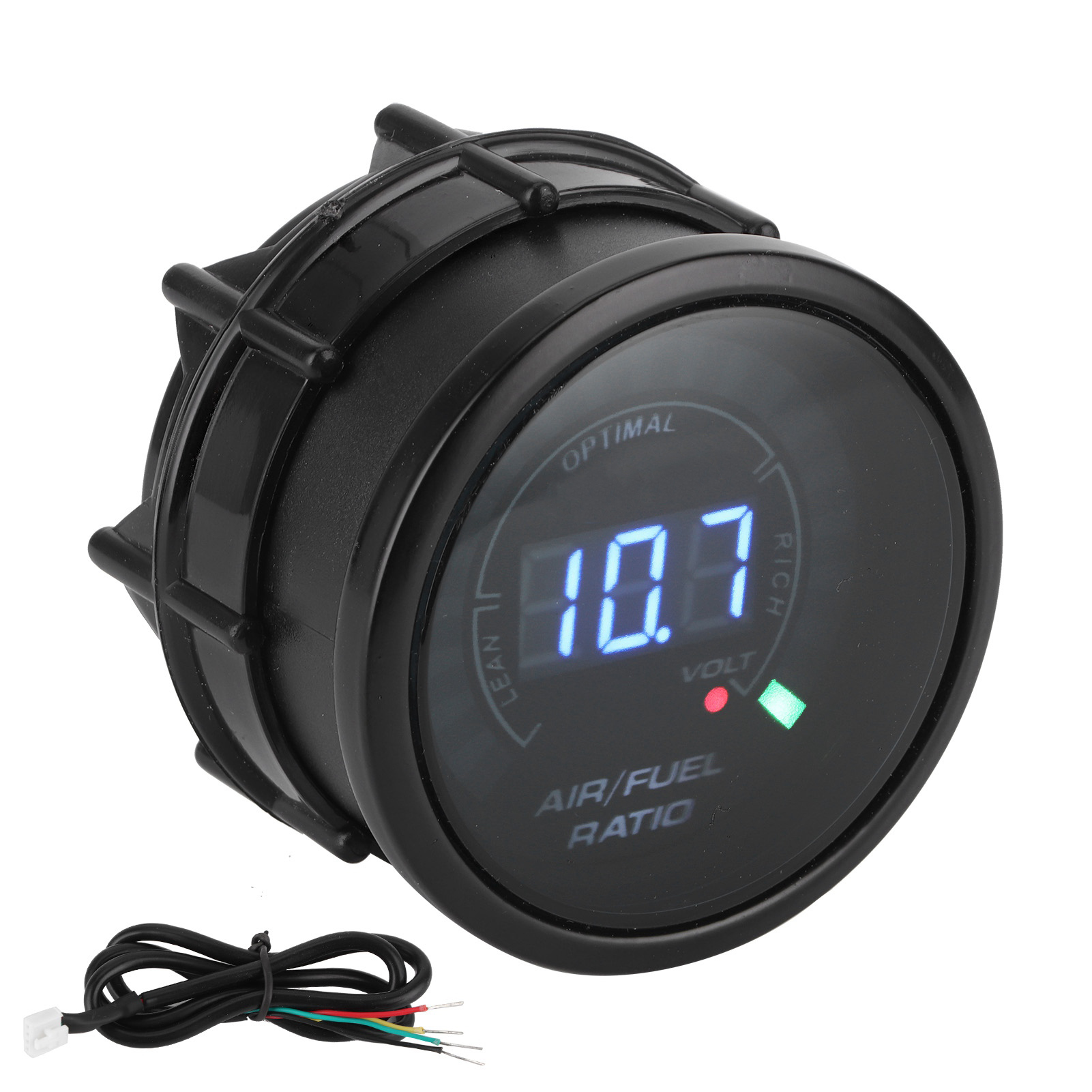 12v 2-in-1 Luft-kraftstoff-verhältnis-anzeige, Hochpräzises Led-voltmeter, Universell Für Pkw