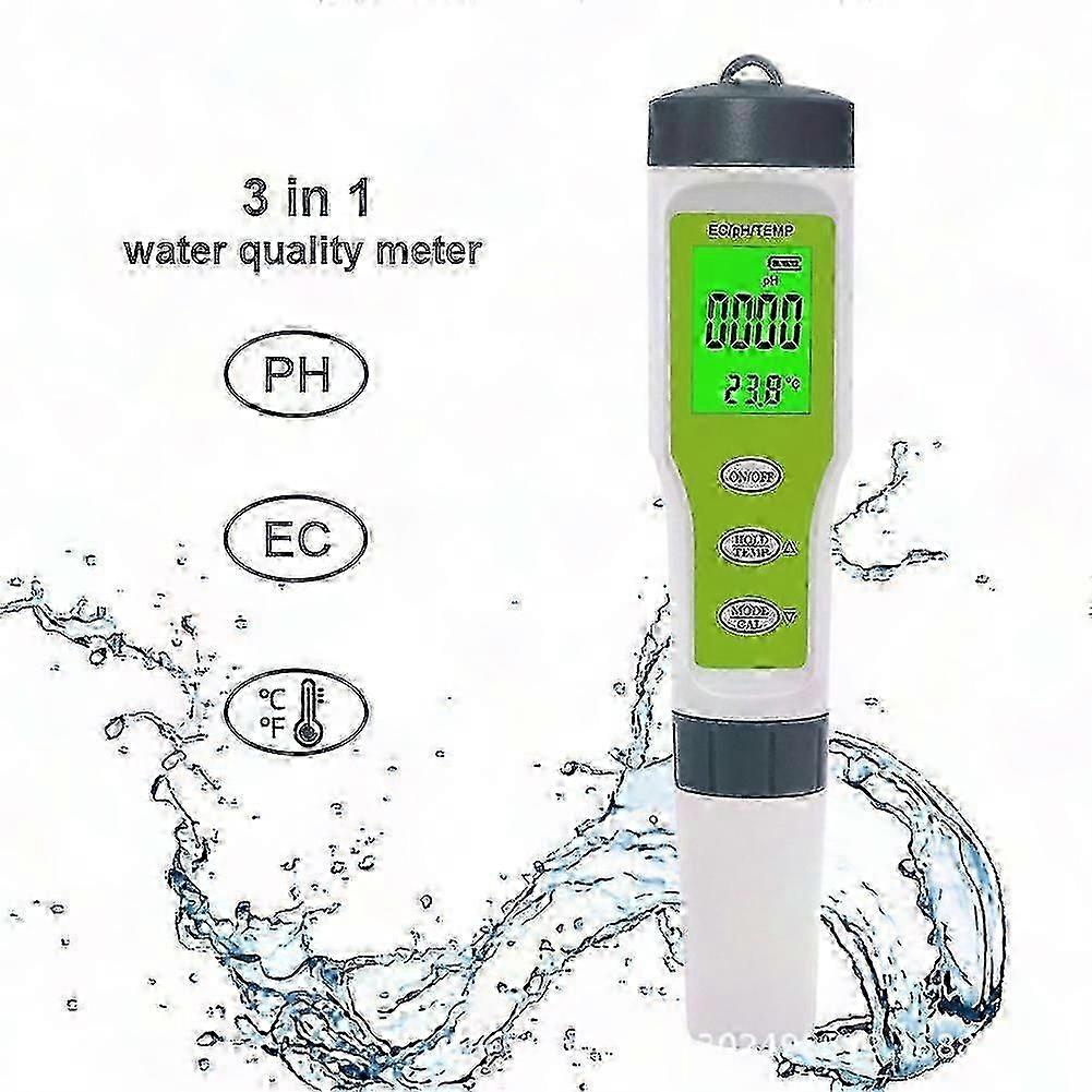 Ph- Und Chlortester Für Schwimmbäder, Teichwasseranalysator, Präzises Messset Für Whirlpools Und Aufstellpools